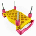 Penis Waffle Iron - BDSM penis clamp for chastity training and CBT cock torture