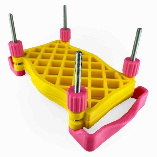 Penis Waffle Iron - BDSM penis clamp for chastity training and CBT cock torture